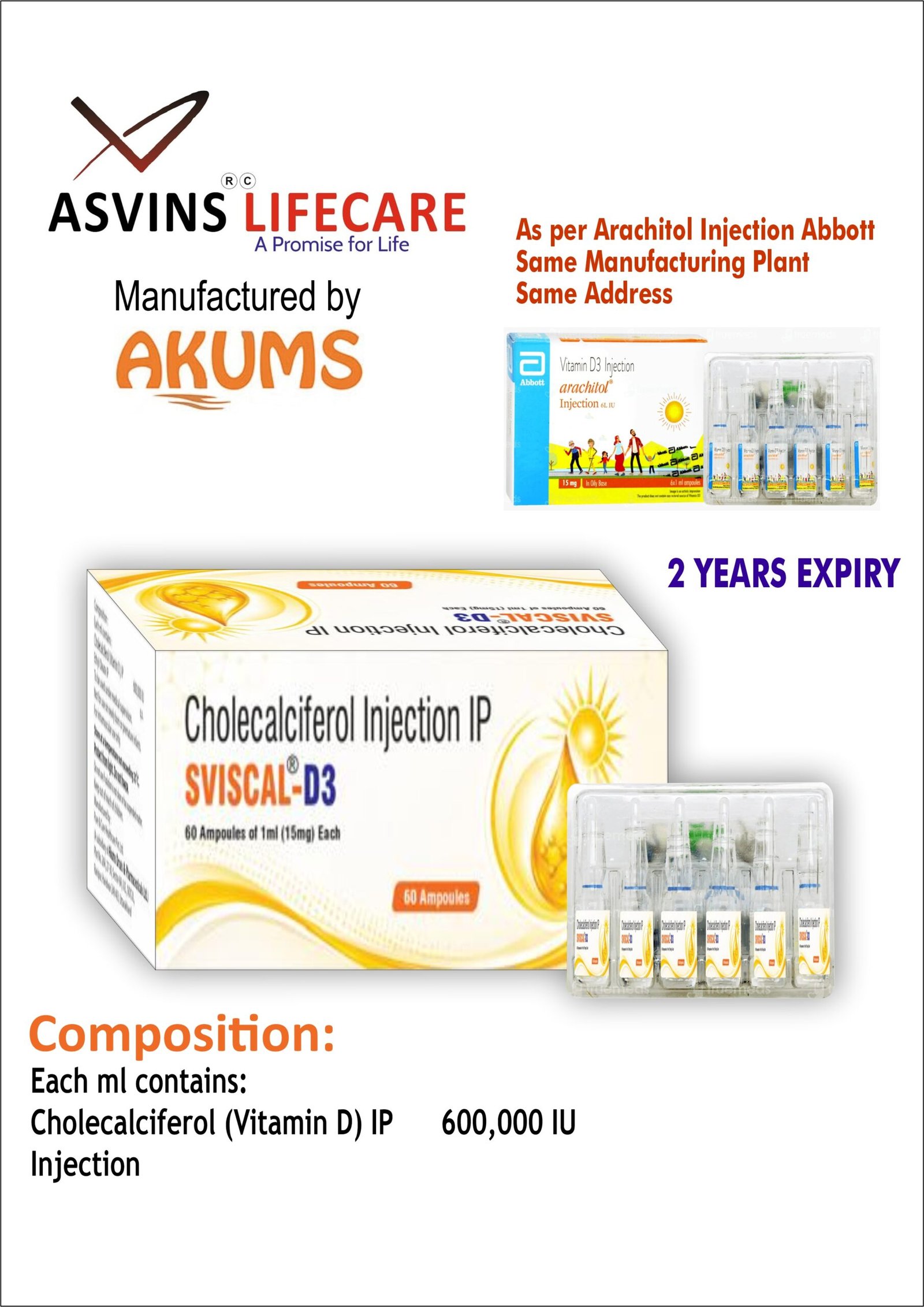 SVISCAL-D3 INJECTION