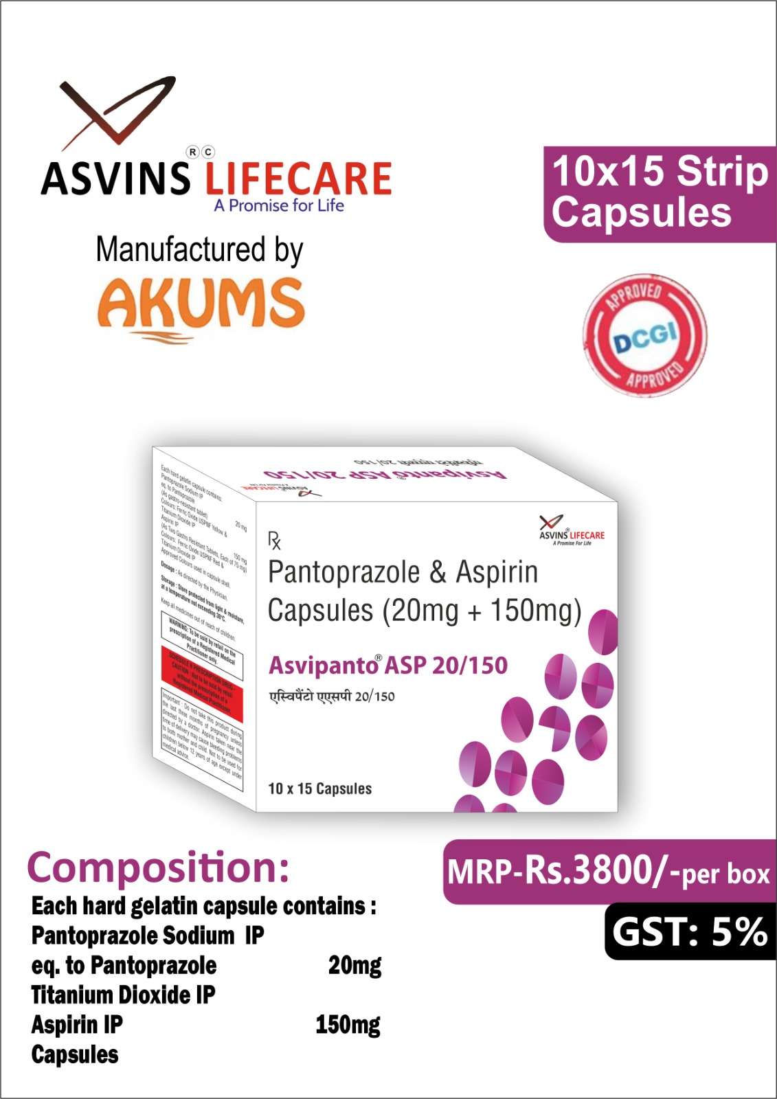 Asvipanto® ASP 20/150 Asvipanto® ASP 20/150
