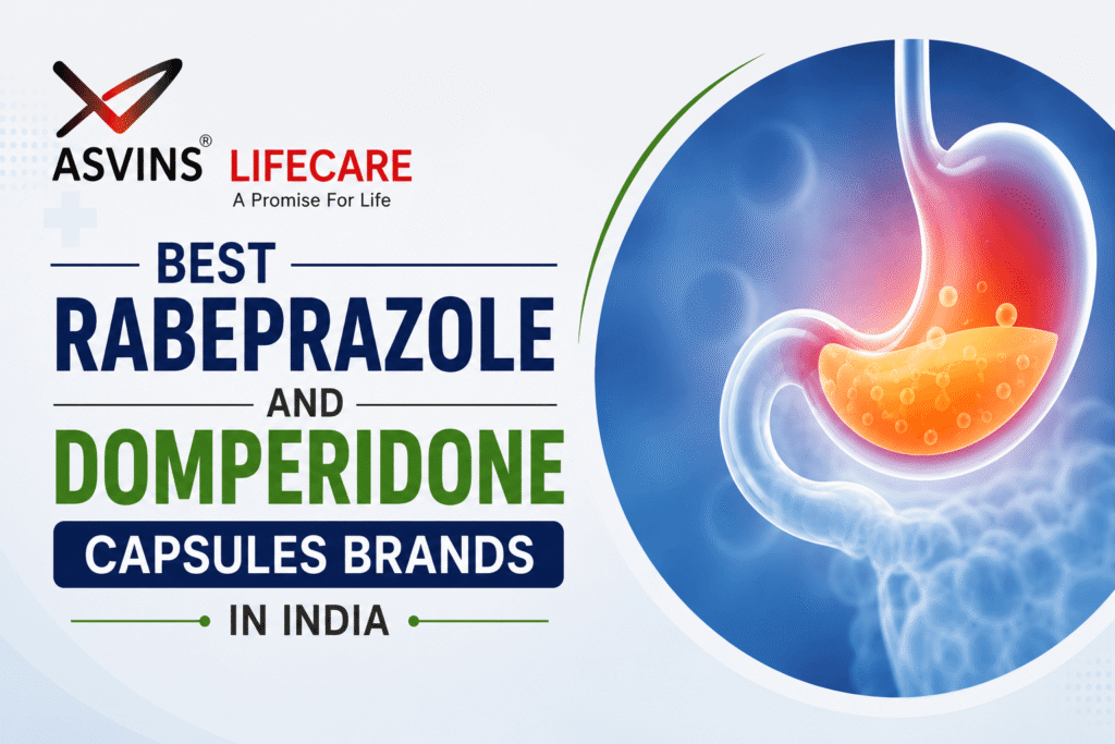 Best Rabeprazole and Domperidone Capsules Brands in India